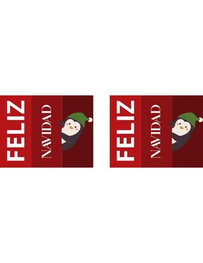Termo Tink de acero inoxidable Navidad con tapa a presión 520 ml