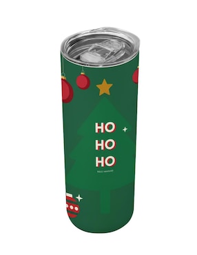 Termo Tink de acero inoxidable Navidad con tapa a presión 520 ml