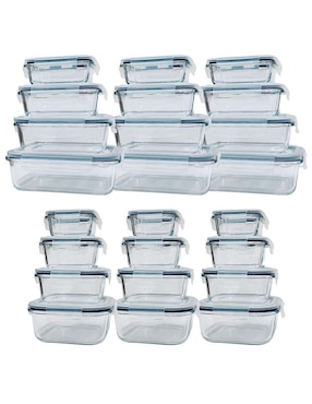 Set contenedores Easyware 24 piezas