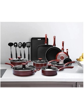 Batería de cocina Lab.G antiadherente avanzado 42 piezas