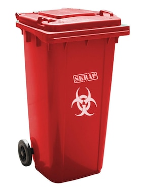 Bote de basura Vanlig Skräp Urbano Ecomóvil 120L de plástico