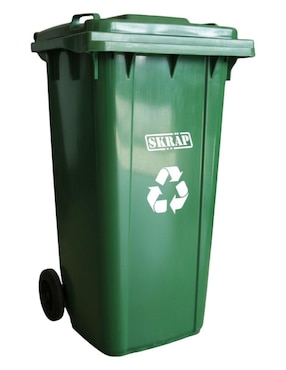 Bote de basura Vanlig Skräp Urbano Ecomóvil 240L de plástico