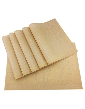 Set mantel individual rectangular de pvc Aquila
