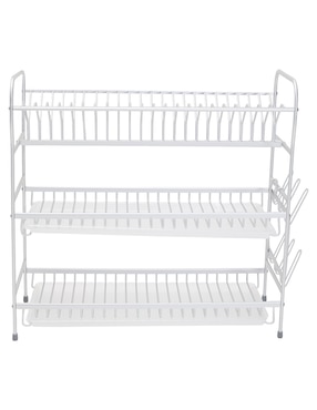 Escurridor de trastes Heuman Brand Blue de aluminio