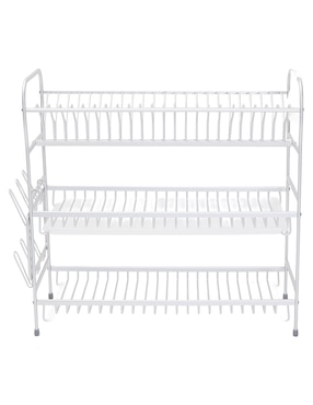 Escurridor de trastes Heuman Brand Blue de aluminio