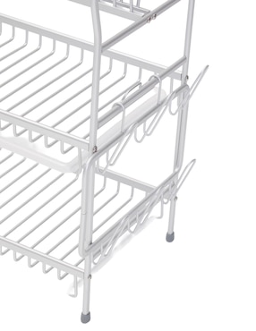 Escurridor de trastes Heuman Brand Blue de aluminio