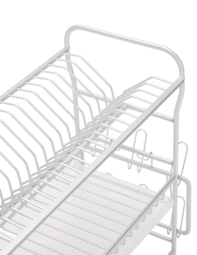 Escurridor de trastes Heuman Brand Blue de aluminio