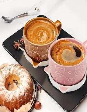 Taza con tapa Belug 3 piezas