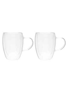 Set de tazas clásicas Chefmaker 2 piezas