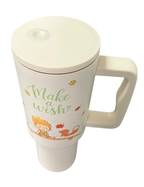 Termo Luxo Mx de acero inoxidable El Principito con tapa rosca 1.2 L