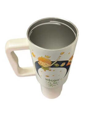 Termo Luxo Mx de acero inoxidable El Principito con tapa rosca 1.2 L