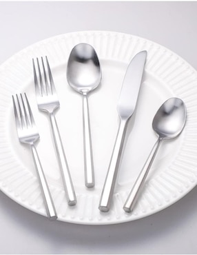 Set cubiertos Kasablanka de acero inoxidable 20 piezas