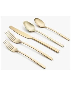 Set cubiertos Kasablanka de acero inoxidable 20 piezas