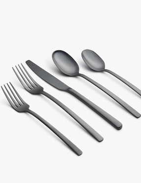 Set cubiertos Kasablanka de acero inoxidable 20 piezas