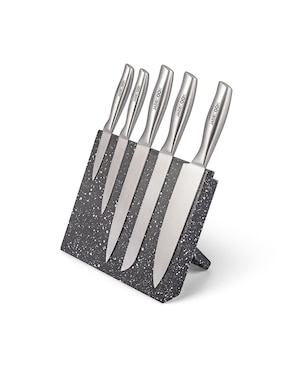 Batería de cocina Jade Cook de acero inoxidable antiadherente titanio 15 piezas