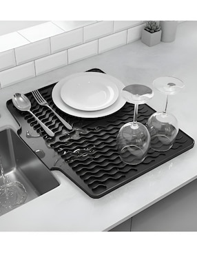 Escurridor de trastes/biberones Xtellar de silicón