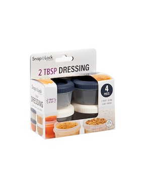 Set contenedores Progressive 4 piezas