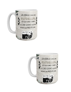 Set de tazas clásicas Tink 2 piezas