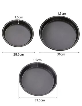Set moldes Xtellar XTLLAR8093 pizza