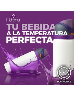 Termo Bluelander de acero inoxidable con tapa rosca