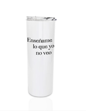 Termo Tink de acero inoxidable con tapa a presión 590 ml