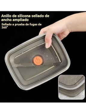 Set contenedores Xtellar de acero inoxidable 4 piezas