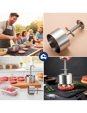 Molde para hamburguesa Bluelander