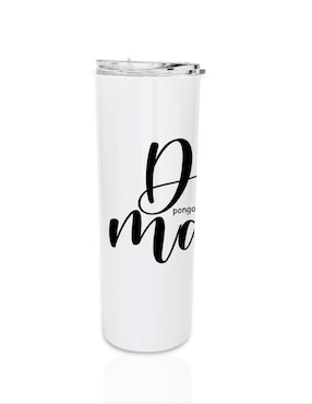 Set termo Tink de acero inoxidable con tapa a presión 590 ml