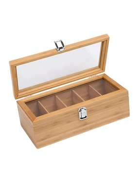 Contenedor de té Xtellar de bambú