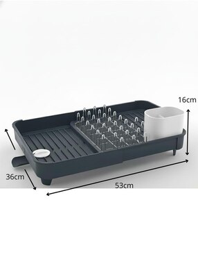 Escurridor de trastes/biberones Joseph Joseph Expanding Dish Rack de plástico