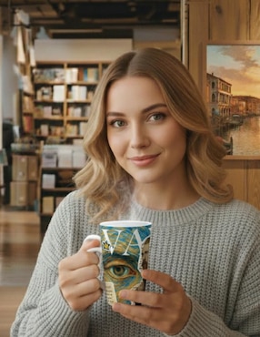 Taza americana Tink Van Gogh