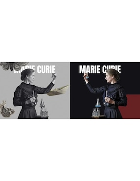 Set de tazas clásicas Tink Marie Curie 2 piezas