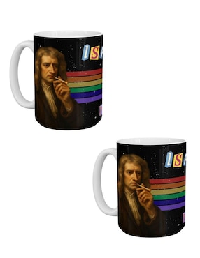 Set de tazas clásicas Tink Isaac Newton 2 piezas