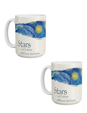 Set de tazas americana Tink 2 piezas