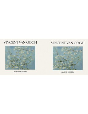 Set de tazas clásicas Tink Vincent Van Gogh 2 piezas