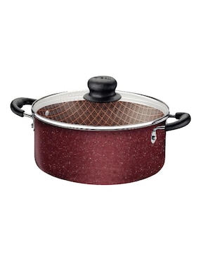 Batería de cocina Tramontina de aluminio antiadherente starflon max 17 piezas