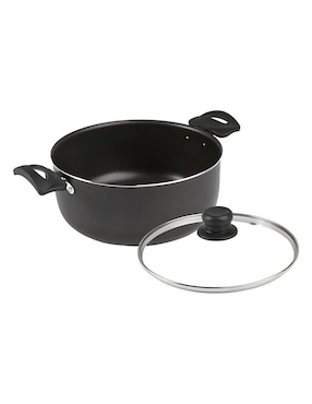 Batería de cocina Tfal de aluminio antiadherente easy plus 11 piezas