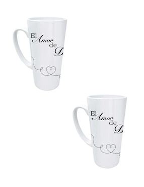 Set de tazas americana Tink 2 piezas