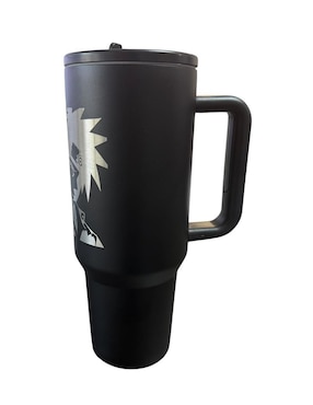 Termo Termomania de acero inoxidable Naruto con tapa rosca 1.2 L