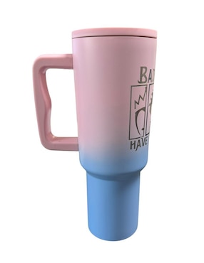 Termo Termomania de acero inoxidable Bad Girls con tapa rosca 1.2 L