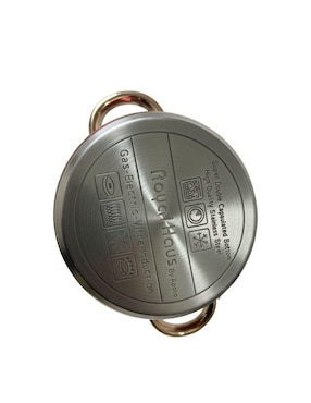 Batería de cocina Royal Haus Sirel de acero inoxidable antiadherente sin pfoa 12 piezas