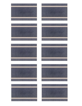 Set mantel individual rectangular Xtellar
