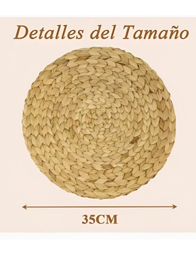 Set mantel individual redondo Xtellar