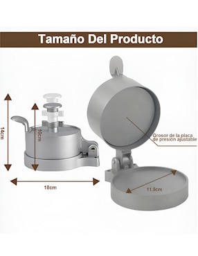 Prensa para carne Xtellar de aluminio