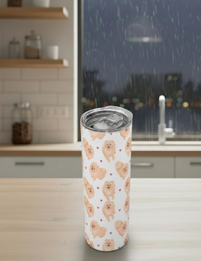 Termo Tink de acero inoxidable Pomerania con tapa a presión 590 ml