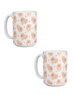 Set de tazas clásica Tink Pomerania 2 piezas