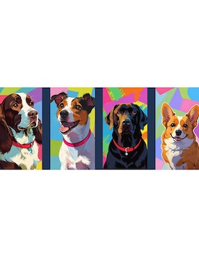 Set de tazas clásica Tink Perros 2 piezas