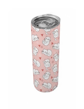 Termo Tink de acero inoxidable con tapa a presión 590 ml