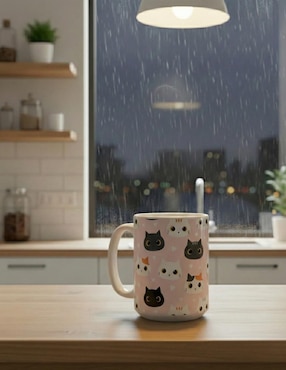 Taza americana Tink Gatos