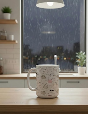 Taza americana Tink Gatos